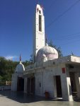 At the mandir