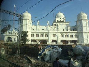 Beautiful temple along the way