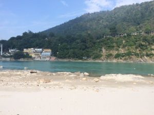 Beach and Ganga