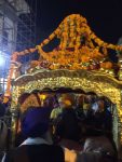 Temple at night