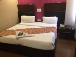 My lovely hotel room in Delhi