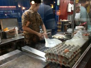 Watching Roti Canai being made