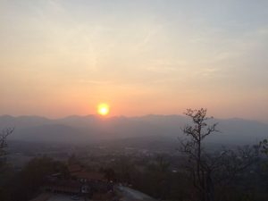 Sunset at big buddha