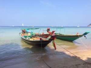 Beautiful boats Koh Tao