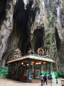 Hindu temple inside Batu Caves