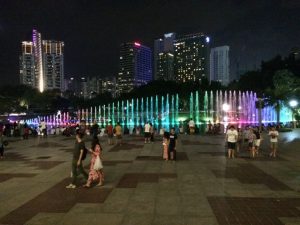 Fountain Light Show