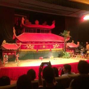 Water puppet show