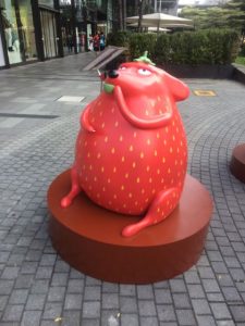 Cute statue