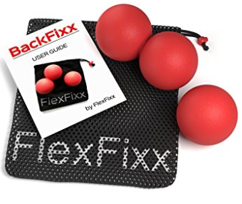 BackFixx Double Peanut & Single Lacrosse Massage Balls – Set of 2