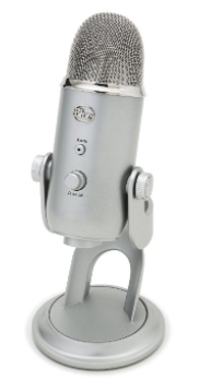 Blue Yeti USB Microphone – Silver